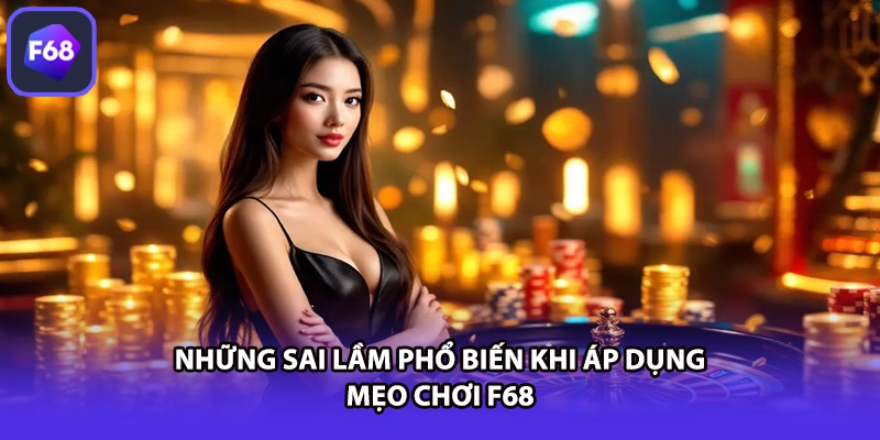Những sai lầm phổ biến khi áp dụng mẹo chơi F68